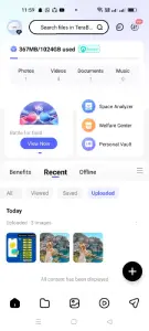 terabox mod (premium apk) with screenshot