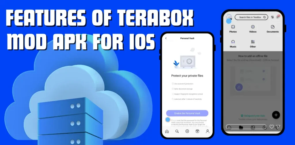 features of terabox mod apk for ios latest version