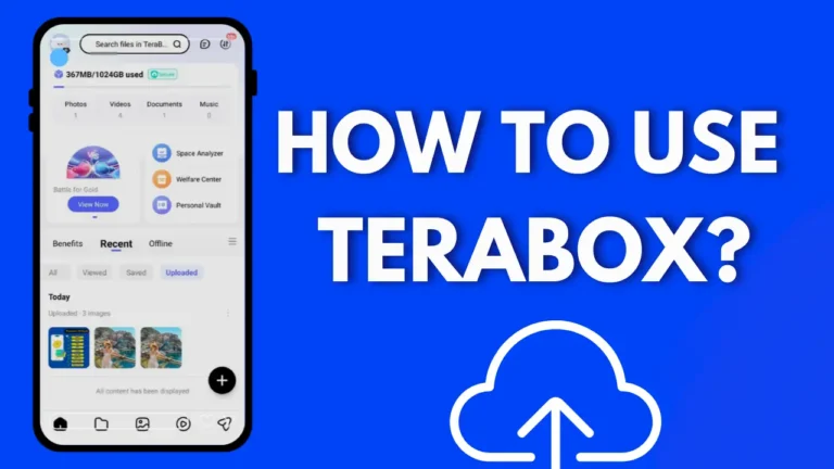 How to use TeraBox apk premium with screenshoot