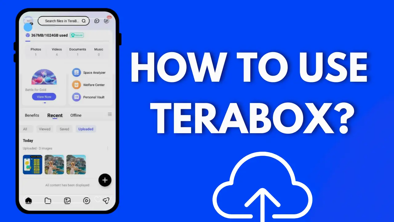 How to use TeraBox apk premium with screenshoot