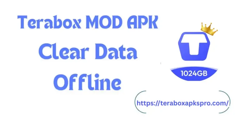 mod apk terabox premium clear offline data with logo