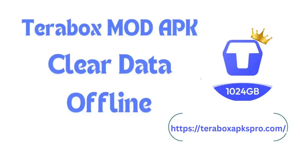 mod apk terabox premium clear offline data with logo