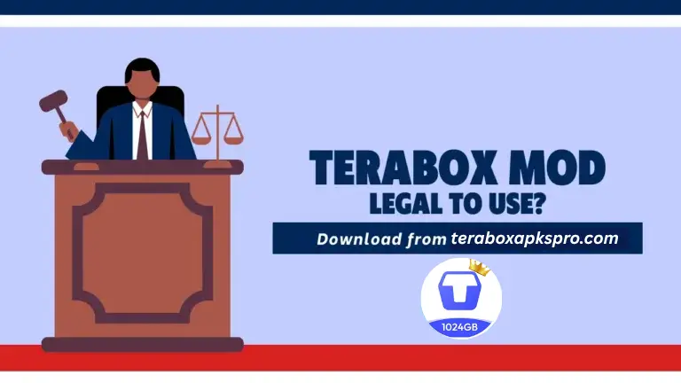 terabox apk premium is legal with logo