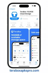 screenshot latest terabox apk for ios